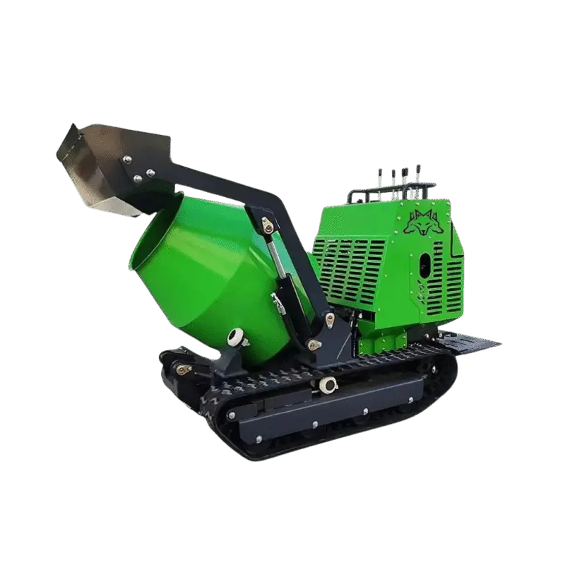 Crawling Barrel Concrete Mixer