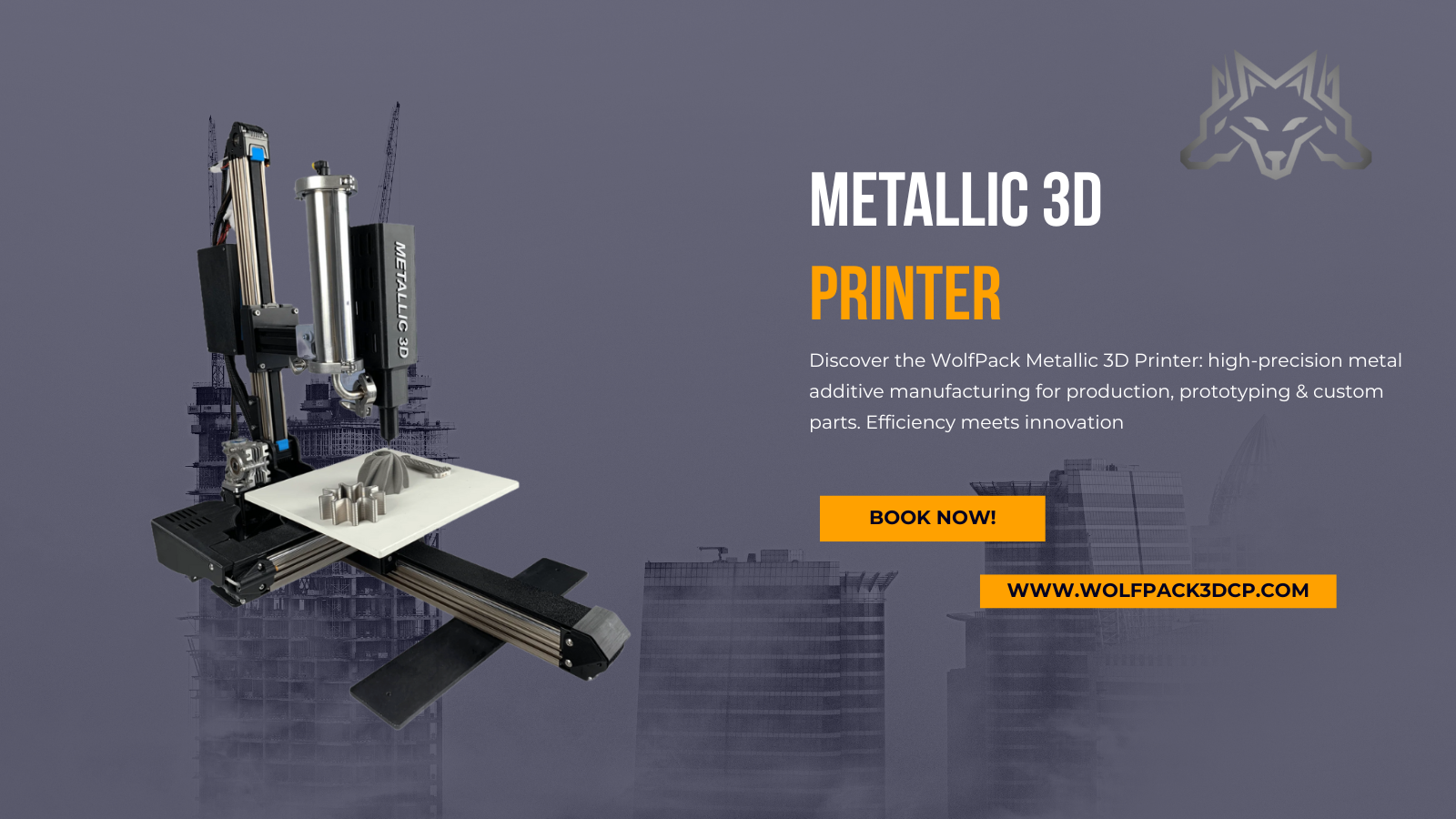 metallic 3D printer