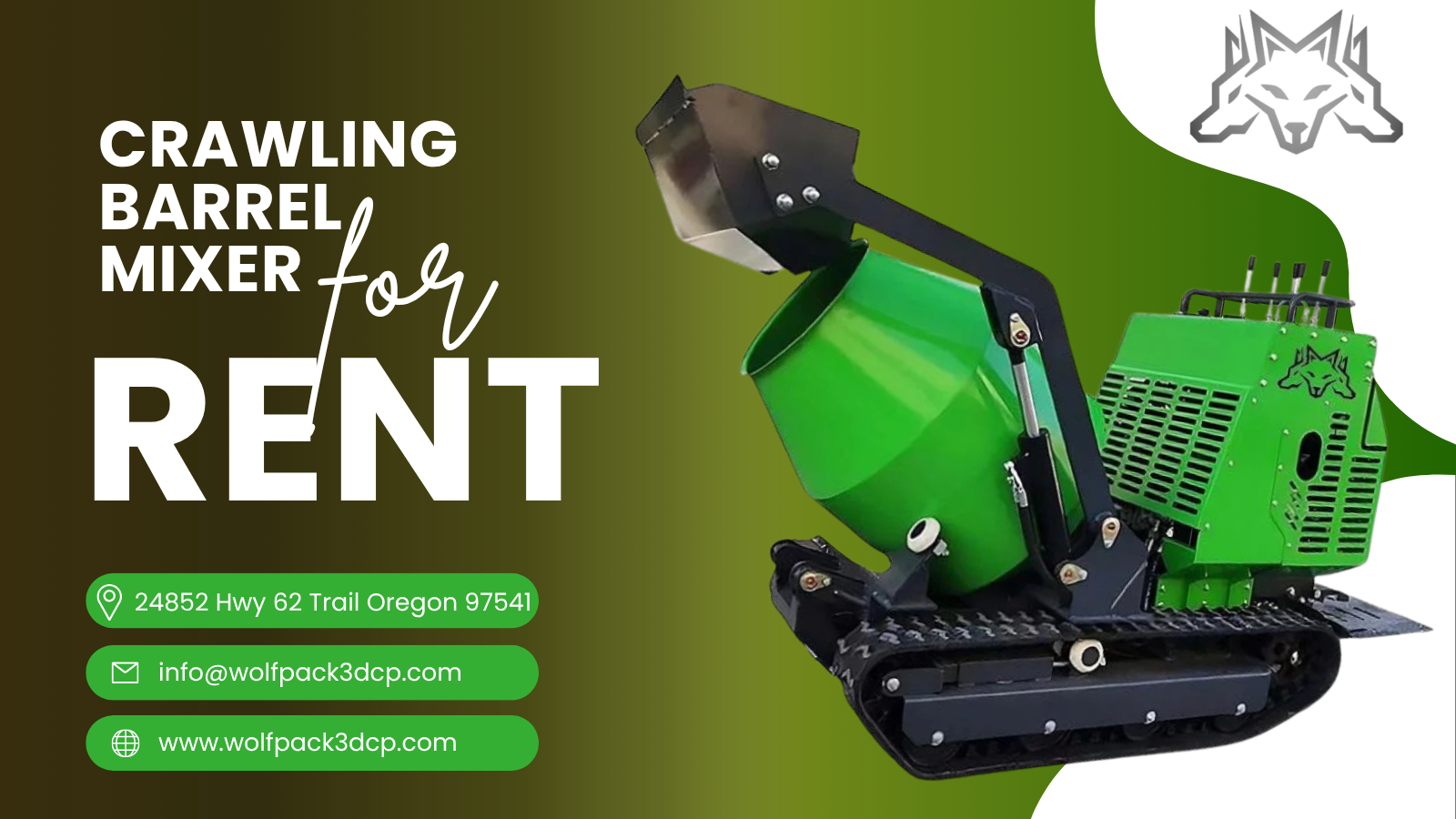 Crawling Barrel Mixer