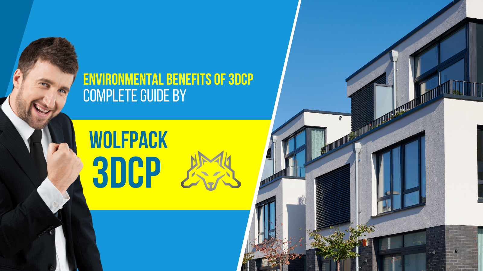 environmental benefits of 3DCP