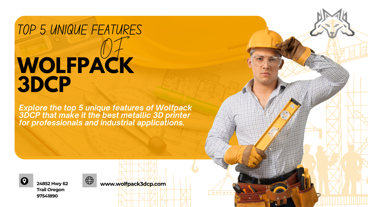 Wolfpack 3DCP features