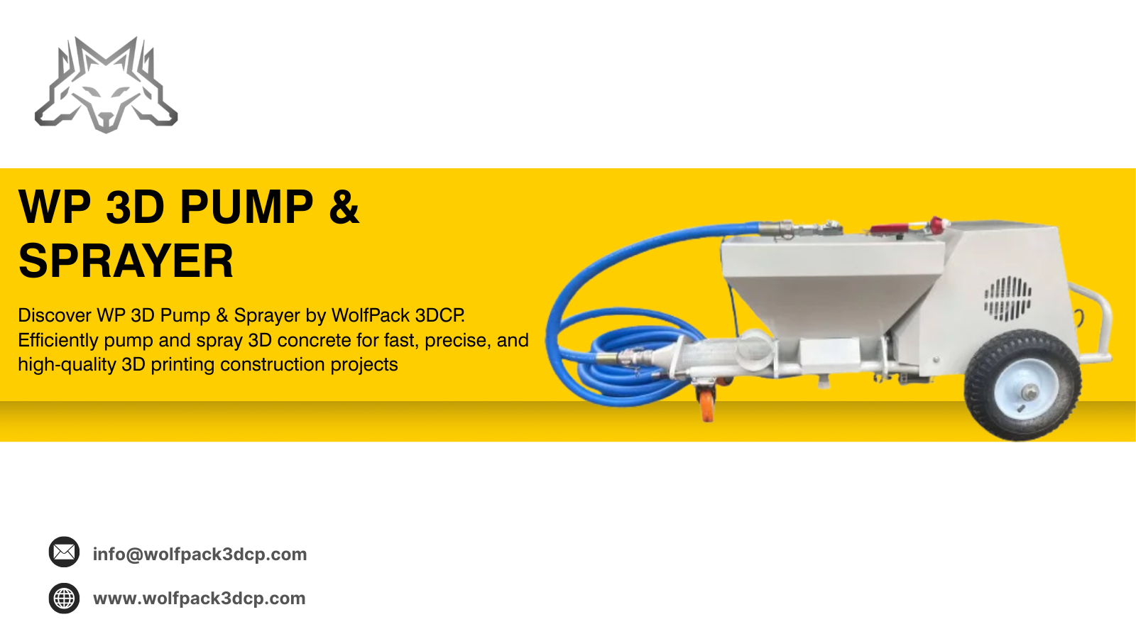 WP 3D Pump & Sprayer