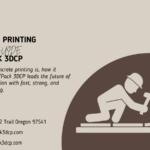 3D concrete printing