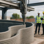 3D printing equipment in construction