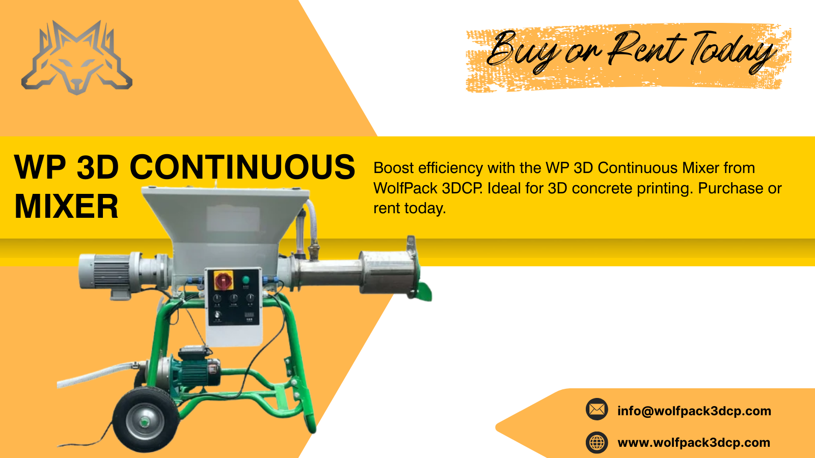 WP 3D Continuous Mixer